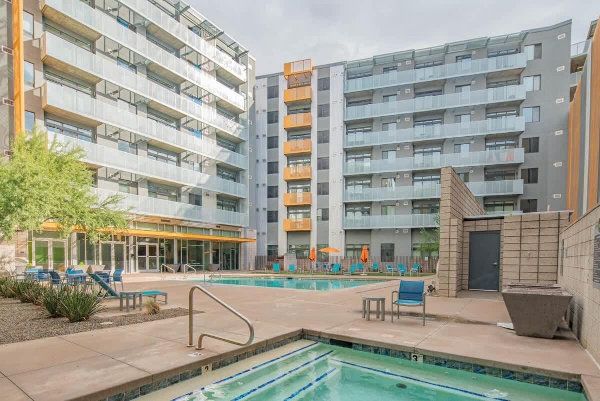 Appartement Striking 2bd - Cdt- Gym, Pool, Parking - Sleep8 Phoenix